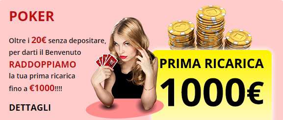 Poker bonus promozione poker